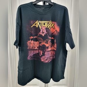 Anthrax concert 2016 tour T-shirt